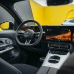 Innenraum des elektrischen Mercedes GLA 2028 – Detail 03